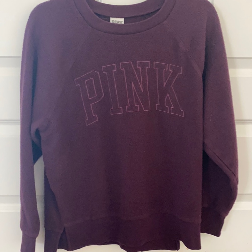 Long sleeve maroon shirt